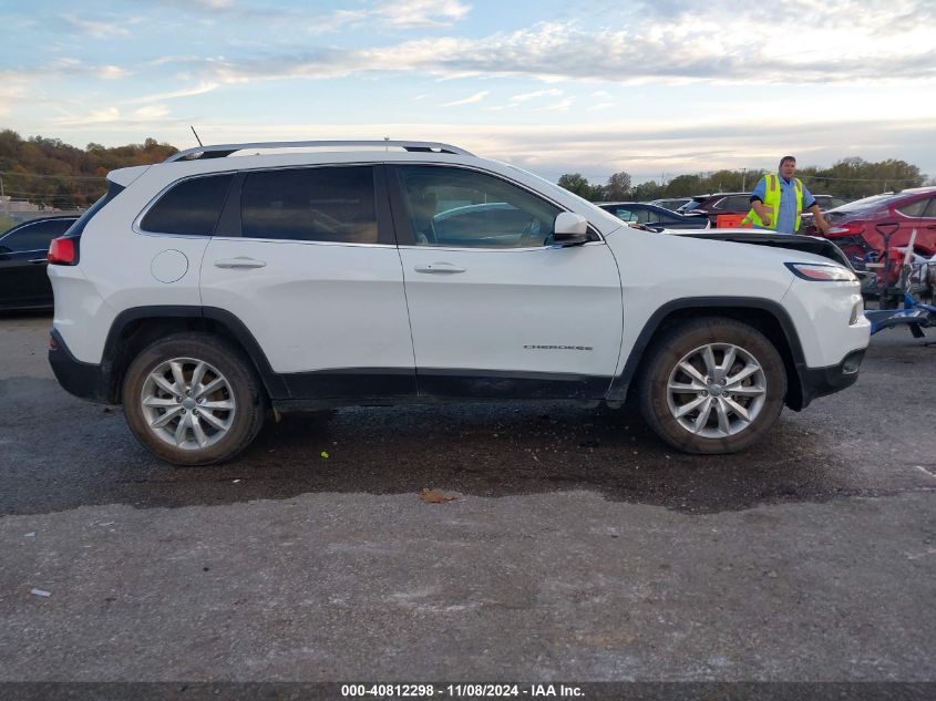 2017 Jeep Cherokee Limited 4X4 VIN: 1C4PJMDS2HW584912 Lot: 40812298