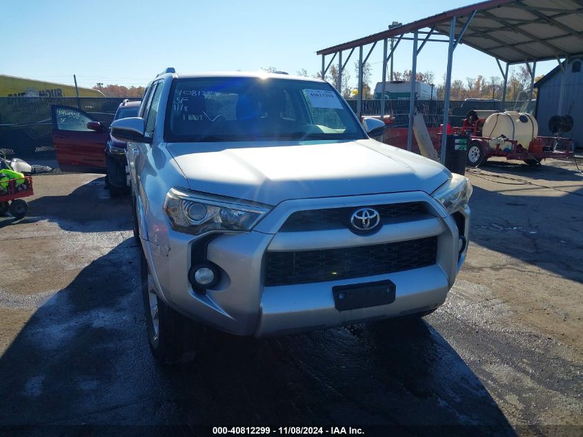 2015 Toyota 4Runner Sr5 VIN: JTEBU5JR1F5242889 Lot: 40812299