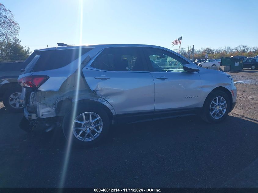 2022 Chevrolet Equinox Fwd Lt VIN: 3GNAXKEV8NL126415 Lot: 40812314