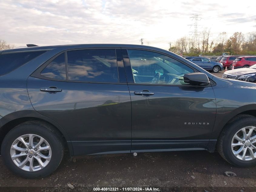 2019 Chevrolet Equinox Ls VIN: 2GNAXSEV6K6284526 Lot: 40812321