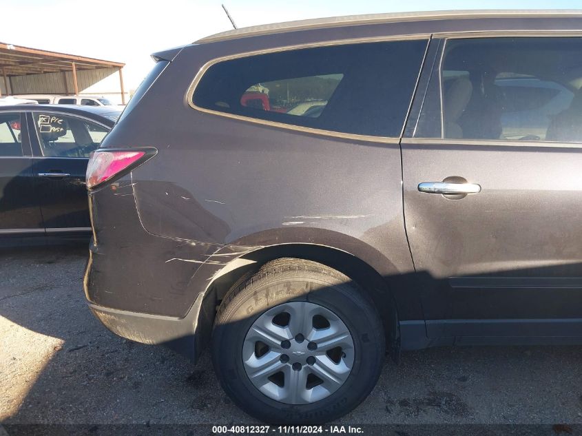 2016 Chevrolet Traverse Ls VIN: 1GNKRFKD3GJ137818 Lot: 40812327