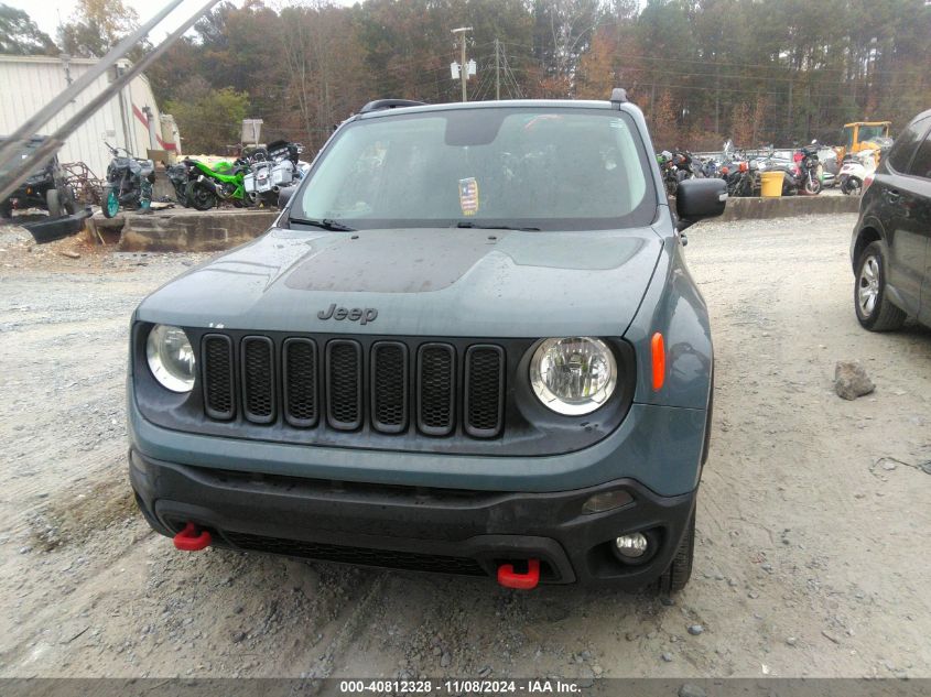 2015 Jeep Renegade Trailhawk VIN: ZACCJBCT9FPC23426 Lot: 40812328