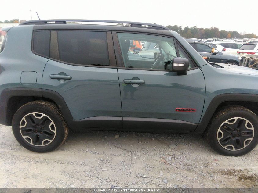 2015 Jeep Renegade Trailhawk VIN: ZACCJBCT9FPC23426 Lot: 40812328