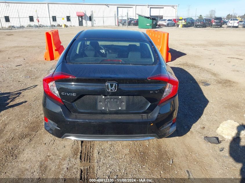 2020 Honda Civic Lx VIN: 19XFC2F68LE011865 Lot: 40812330