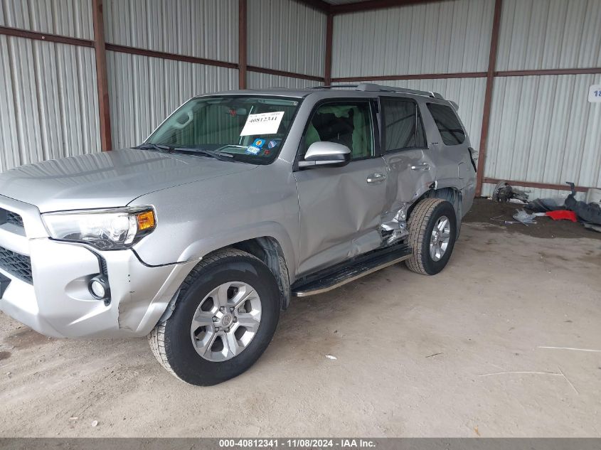 2016 Toyota 4Runner Sr5 VIN: JTEZU5JR7G5131439 Lot: 40812341