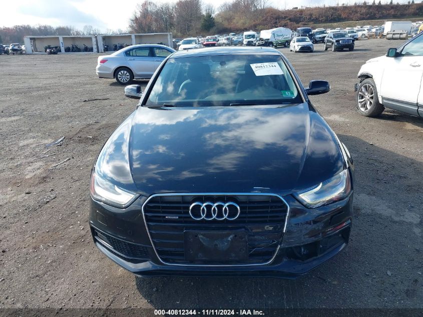 2016 Audi A4 2.0T Premium VIN: WAUFFAFL7GN009238 Lot: 40812344