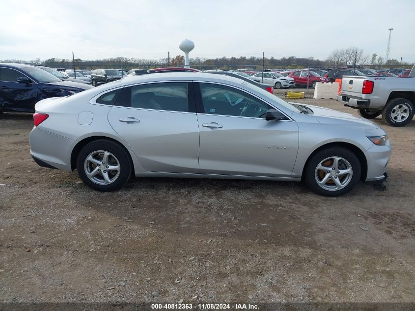 2017 Chevrolet Malibu Ls VIN: 1G1ZB5STXHF153105 Lot: 40812363