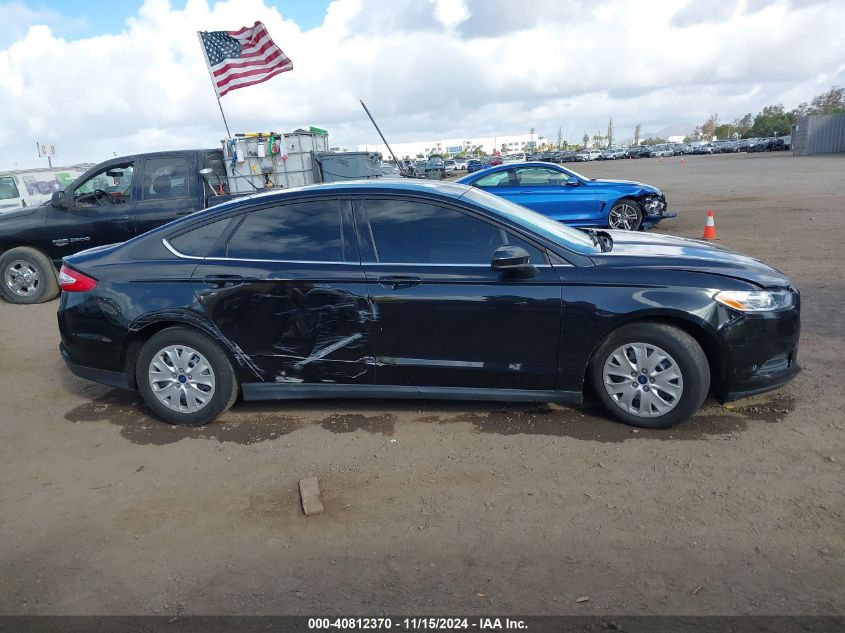 2014 Ford Fusion S VIN: 3FA6P0G7XER319265 Lot: 40812370