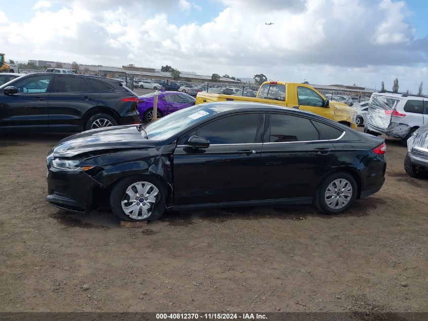 2014 Ford Fusion S VIN: 3FA6P0G7XER319265 Lot: 40812370