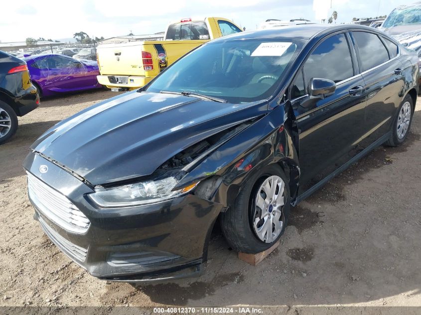 2014 Ford Fusion S VIN: 3FA6P0G7XER319265 Lot: 40812370