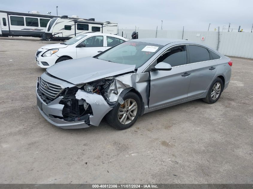 2015 Hyundai Sonata Se VIN: 5NPE24AF9FH179001 Lot: 40812386