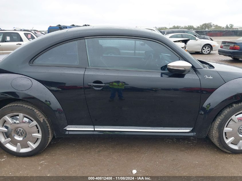 2013 Volkswagen Beetle 2.0T Fender Edition VIN: 3VWV67AT3DM657381 Lot: 40812408