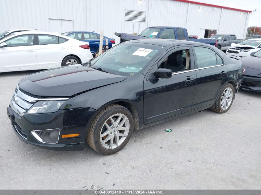 2012 Ford Fusion Sel VIN: 3FAHP0JA2CR375257 Lot: 40812410