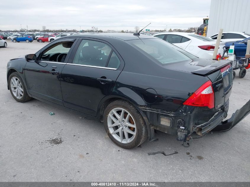 2012 Ford Fusion Sel VIN: 3FAHP0JA2CR375257 Lot: 40812410