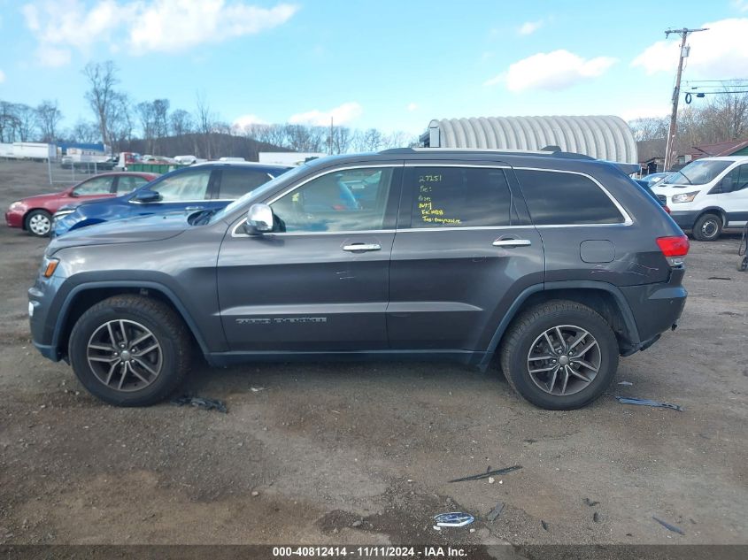 2017 Jeep Grand Cherokee Limited 4X4 VIN: 1C4RJFBG4HC962930 Lot: 40812414