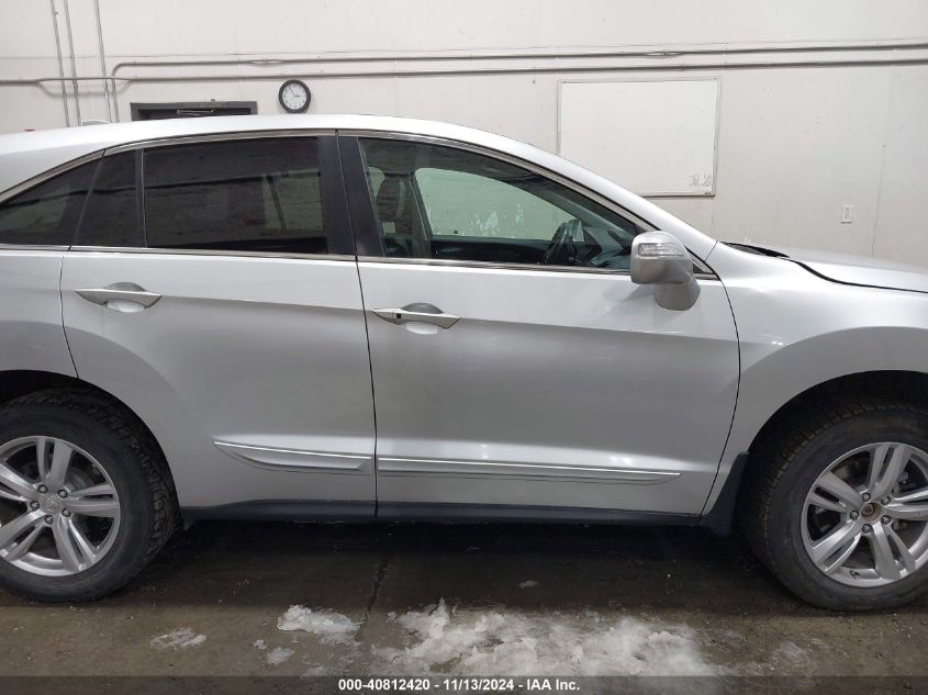 2015 Acura Rdx VIN: 5J8TB4H52FL002968 Lot: 40812420