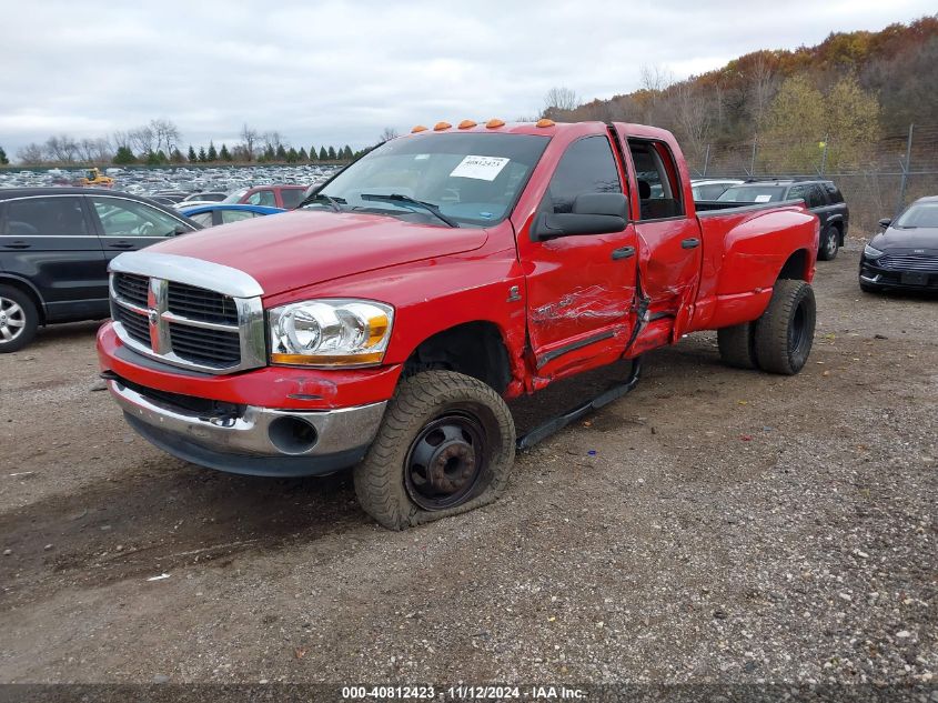 2006 Dodge Ram 3500 Slt/Sport VIN: 3D7MX48C86G179093 Lot: 40812423