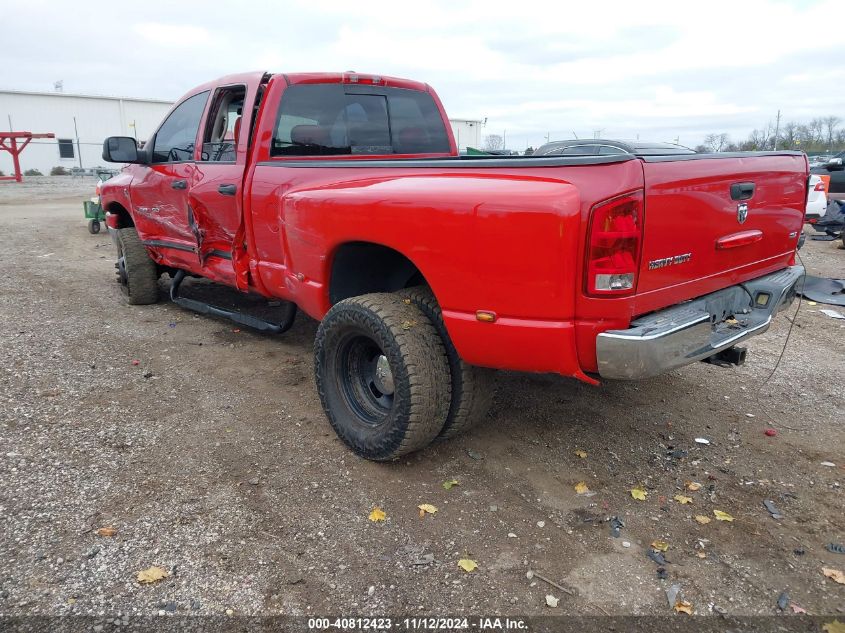 2006 Dodge Ram 3500 Slt/Sport VIN: 3D7MX48C86G179093 Lot: 40812423