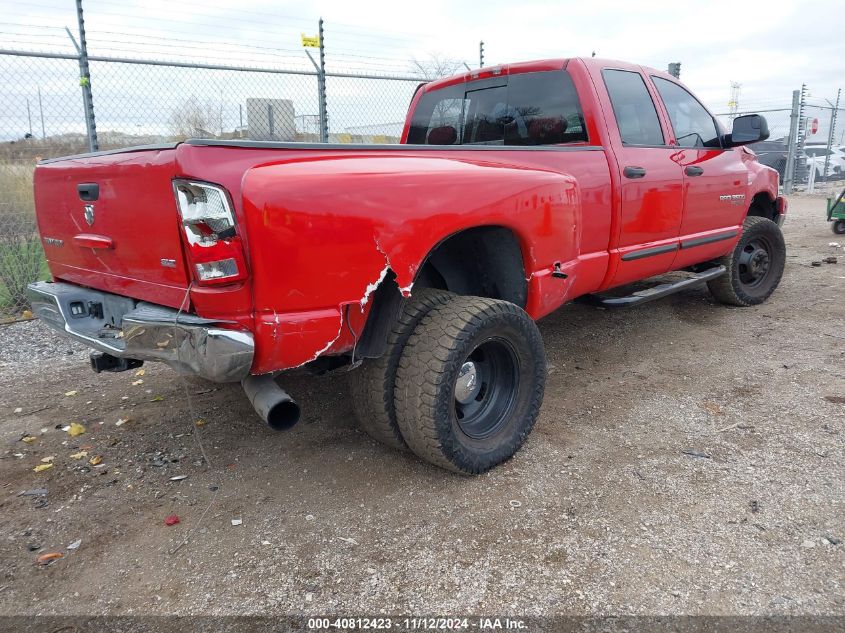 2006 Dodge Ram 3500 Slt/Sport VIN: 3D7MX48C86G179093 Lot: 40812423