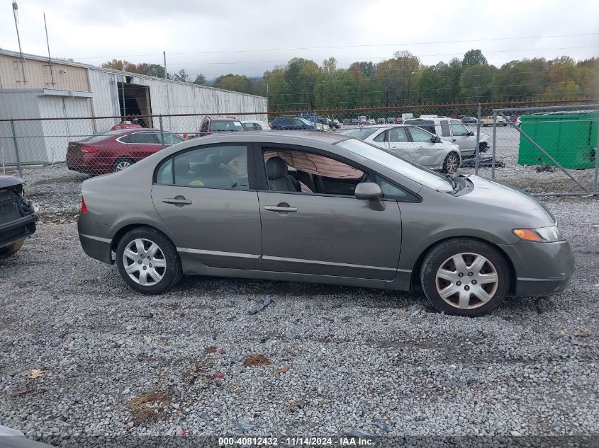 2007 Honda Civic Lx VIN: 2HGFA165X7H308087 Lot: 40812432