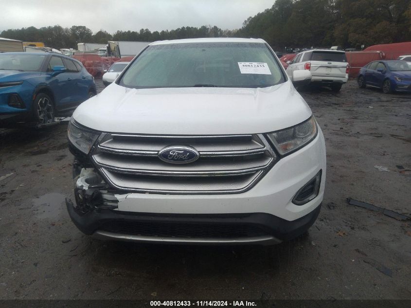 2018 Ford Edge Sel VIN: 2FMPK4J95JBB74719 Lot: 40812433