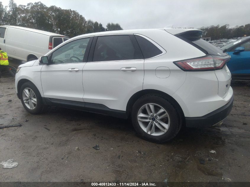 2018 Ford Edge Sel VIN: 2FMPK4J95JBB74719 Lot: 40812433