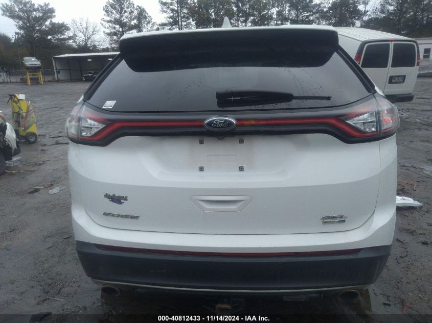 2018 Ford Edge Sel VIN: 2FMPK4J95JBB74719 Lot: 40812433