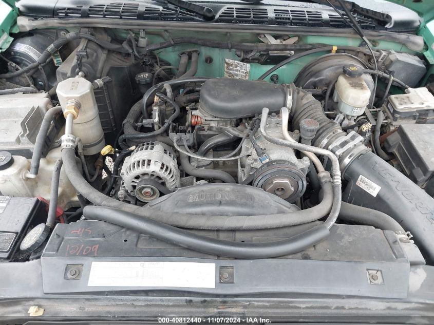 2003 Chevrolet Blazer Ls VIN: 1GNCS13X93K166863 Lot: 40812440