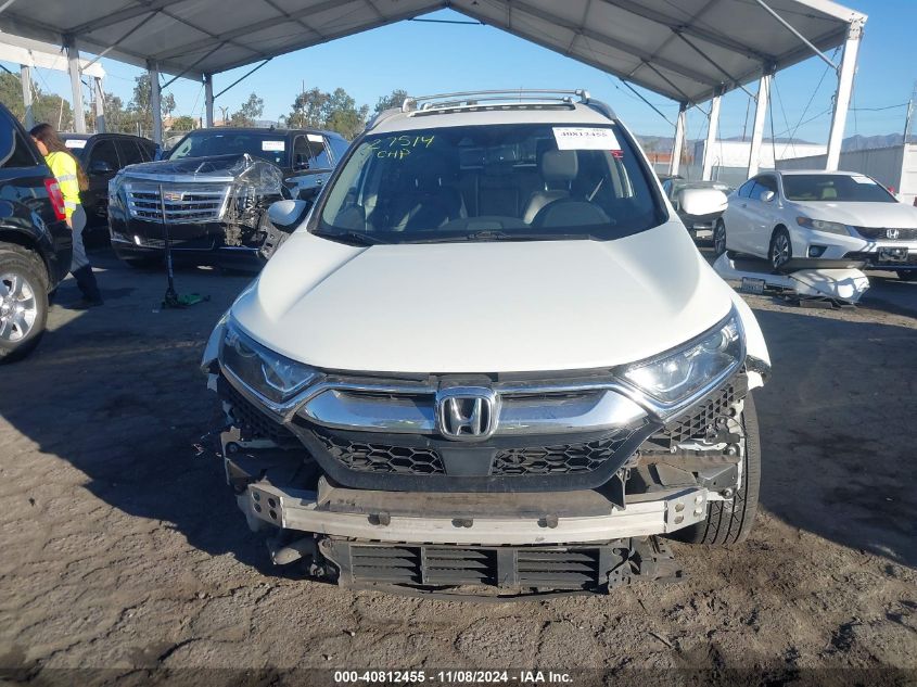 2018 Honda Cr-V Ex-L/Ex-L Navi VIN: 2HKRW2H81JH691412 Lot: 40812455