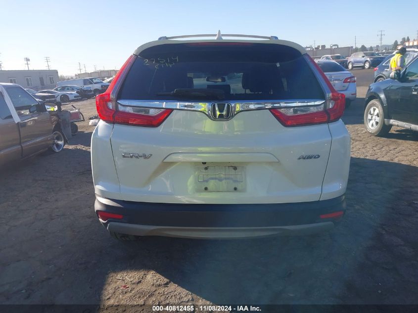 2018 Honda Cr-V Ex-L/Ex-L Navi VIN: 2HKRW2H81JH691412 Lot: 40812455