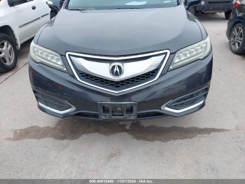 2016 Acura Rdx Acurawatch Plus Pkg VIN: 5J8TB3H33GL018266 Lot: 40812460