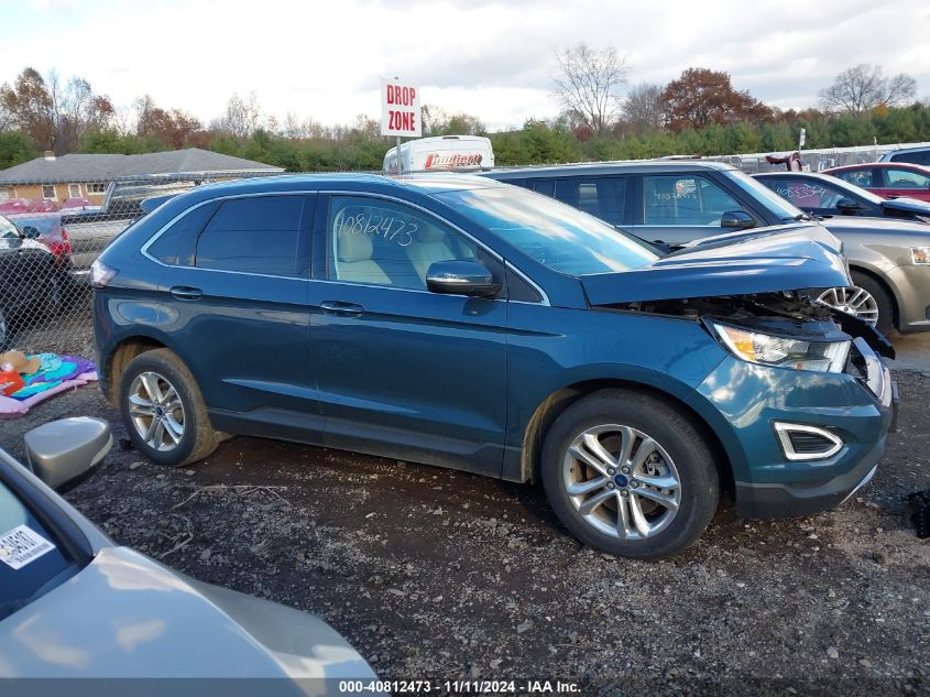 2016 Ford Edge Titanium VIN: 2FMPK3K80GBB48344 Lot: 40812473