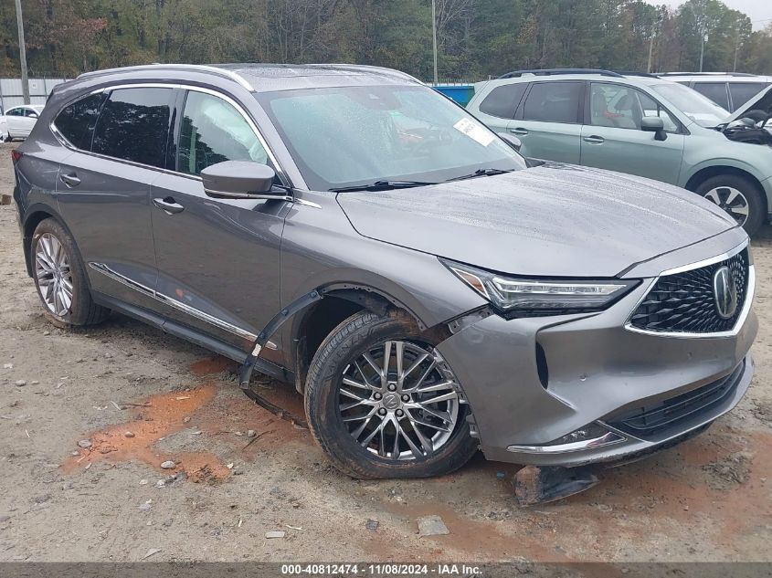 2023 Acura Mdx Advance Package VIN: 5J8YE1H86PL005413 Lot: 40812474