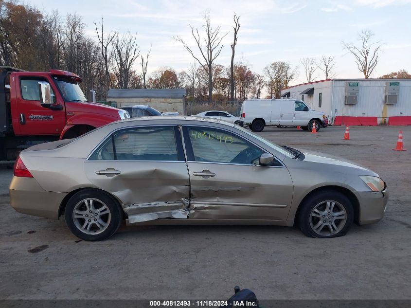 2006 Honda Accord 2.4 Ex VIN: 1HGCM56726A166785 Lot: 40812493