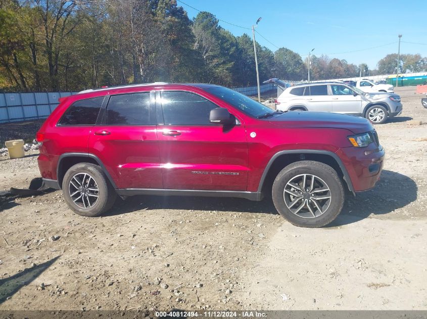 2019 Jeep Grand Cherokee Trailhawk 4X4 VIN: 1C4RJFLG4KC716725 Lot: 40812494