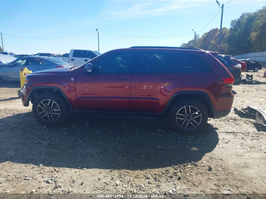 2019 Jeep Grand Cherokee Trailhawk 4X4 VIN: 1C4RJFLG4KC716725 Lot: 40812494