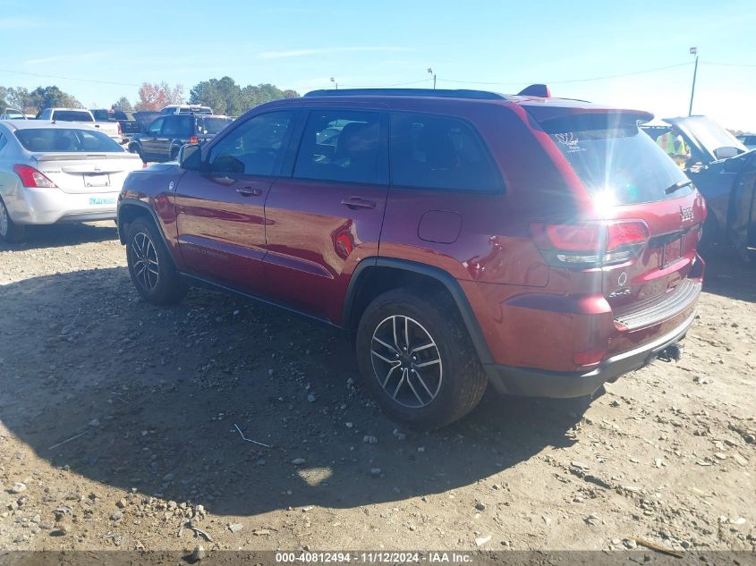 2019 Jeep Grand Cherokee Trailhawk 4X4 VIN: 1C4RJFLG4KC716725 Lot: 40812494