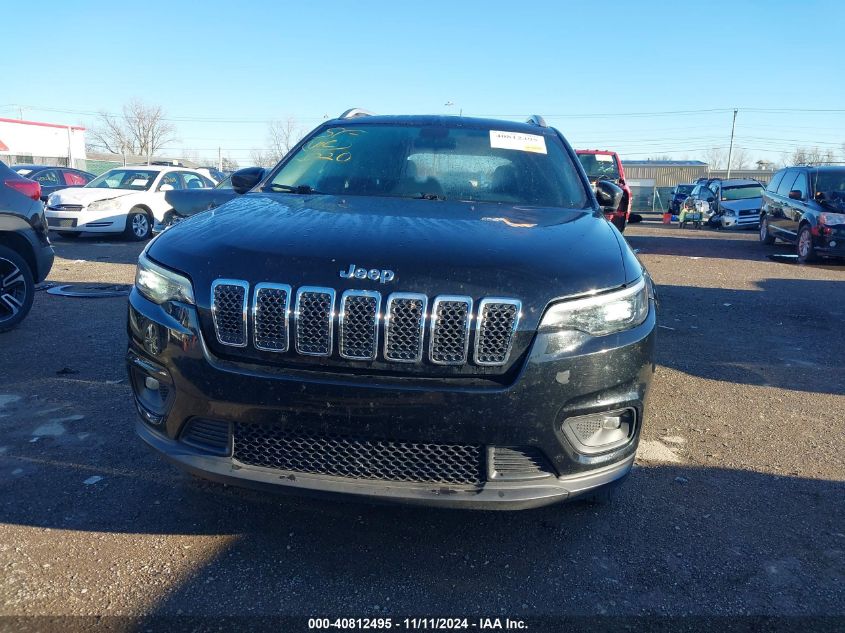 2020 Jeep Cherokee Latitude Plus VIN: 1C4PJMLB2LD533996 Lot: 40812495