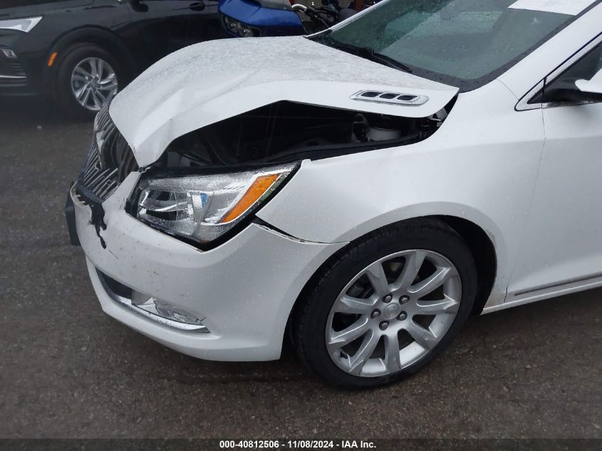 2016 Buick Lacrosse Premium I VIN: 1G4GD5G37GF176188 Lot: 40812506