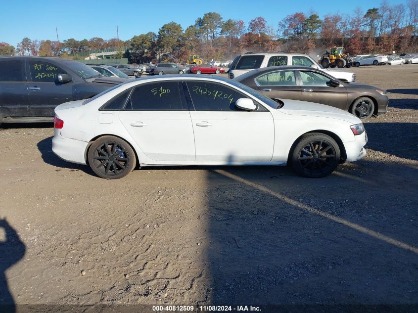 2014 AUDI A4 2.0T PREMIUM - WAUFFAFL5EN007792