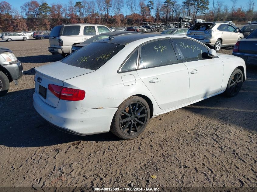 2014 AUDI A4 2.0T PREMIUM - WAUFFAFL5EN007792