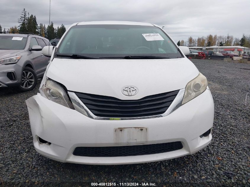 2012 Toyota Sienna Le 7 Passenger VIN: 5TDJK3DCXCS047137 Lot: 40812515