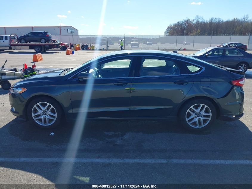 2016 Ford Fusion Se VIN: 3FA6P0HD3GR201906 Lot: 40812527