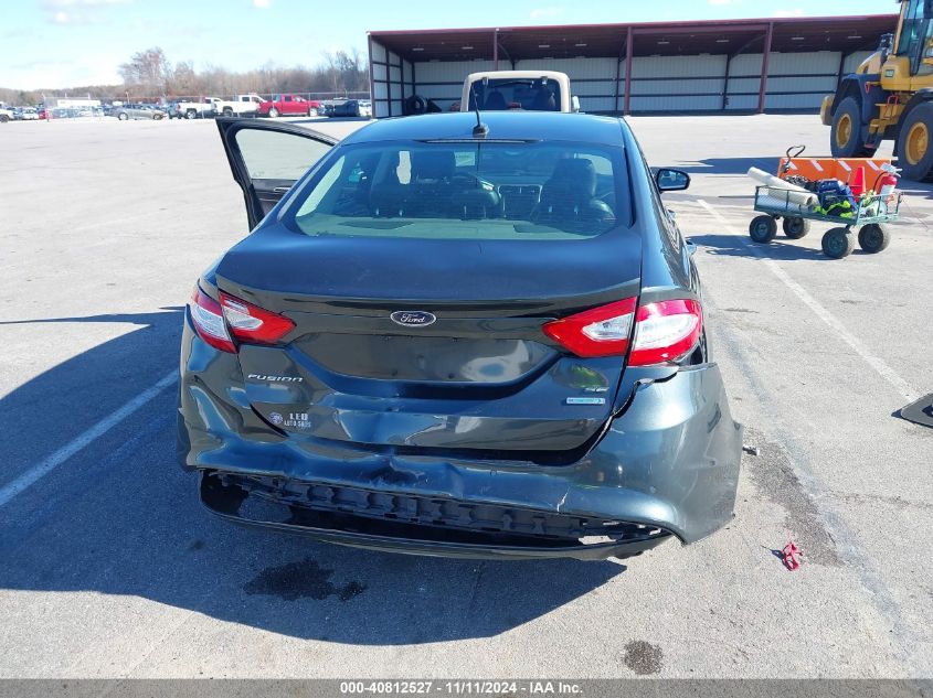 2016 Ford Fusion Se VIN: 3FA6P0HD3GR201906 Lot: 40812527