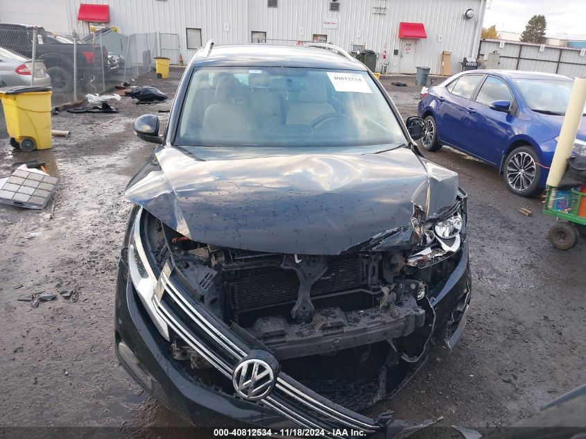 2013 Volkswagen Tiguan Se VIN: WVGBV7AX2DW511920 Lot: 40812534