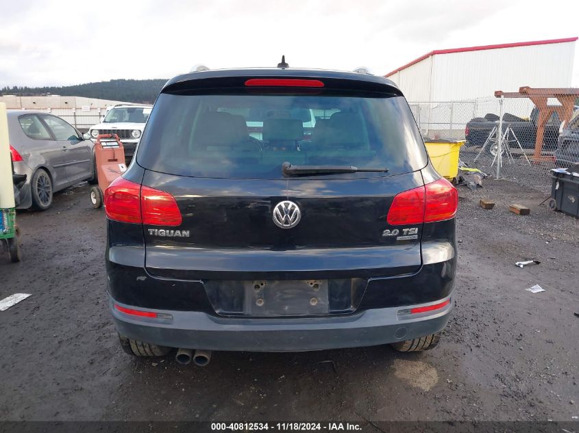 2013 Volkswagen Tiguan Se VIN: WVGBV7AX2DW511920 Lot: 40812534