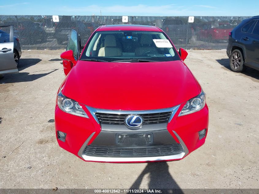 VIN JTHKD5BH7F2221085 2015 Lexus CT, 200H no.12