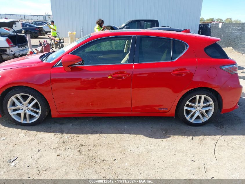 2015 Lexus Ct VIN: JTHKD5BH7F2221085 Lot: 40812542