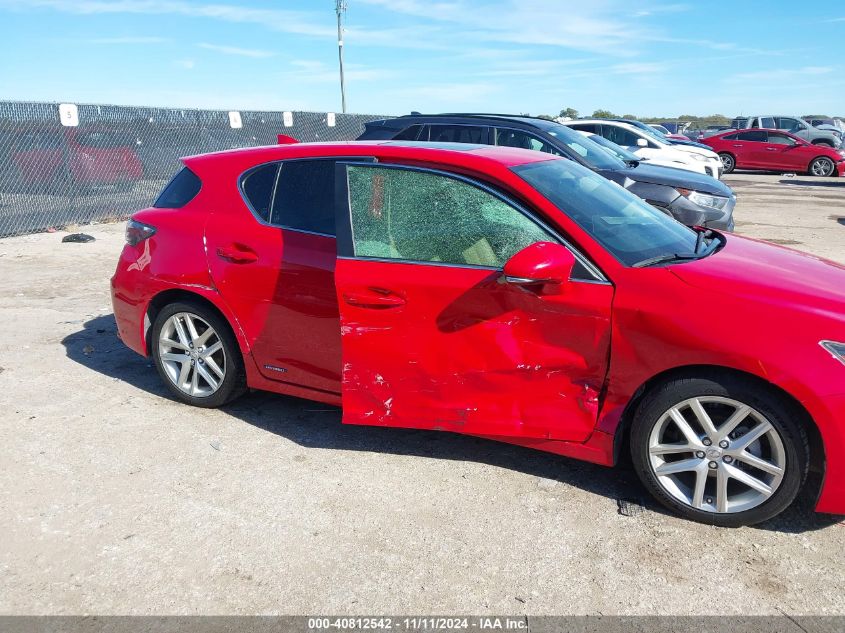 2015 Lexus Ct VIN: JTHKD5BH7F2221085 Lot: 40812542