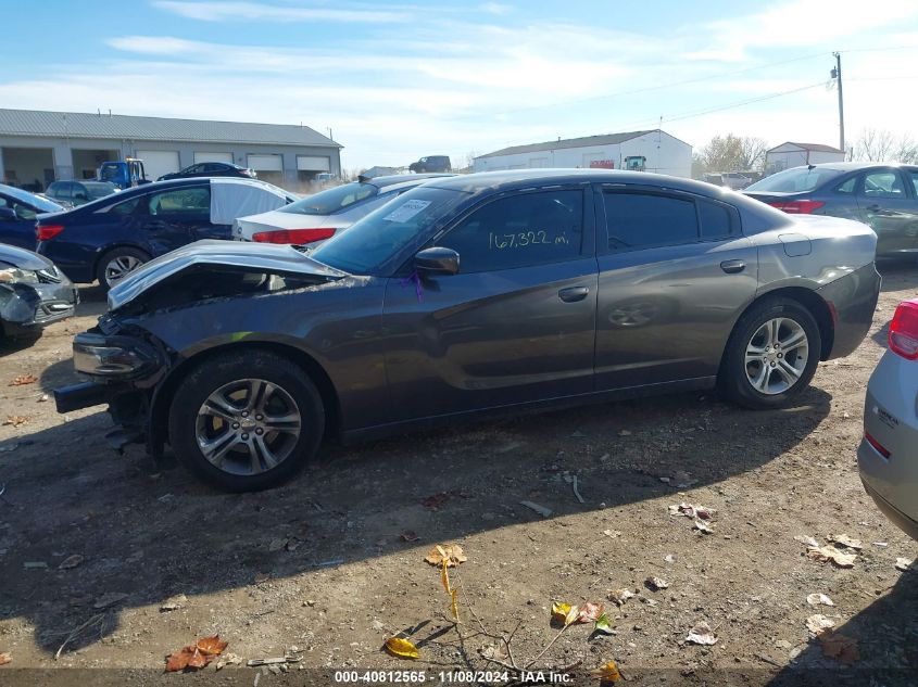 2016 Dodge Charger Se VIN: 2C3CDXBGXGH203802 Lot: 40812565